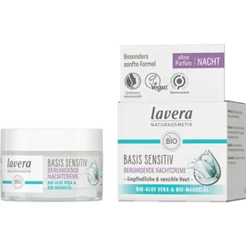Lavera Basis Sensitiv Beruhigende Nachtcreme 50 ml