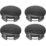 A ABSOPRO 4 Stück Nabendeckel 57mm Universal Radnabenkappen Felgenkappen Nabenkappen OD 57mm ID 50mm ABS Felgendeckel Für Radnaben Auto