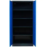 Proregal Bee Aktenschrank 195 x 92 x 42 cm Blau