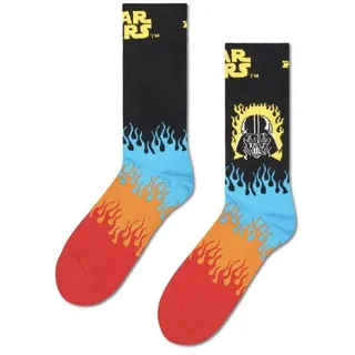 Happy Socks Star Wars Dart Vader Sock Schwarz gemustert Baumwolle Gr 36-40