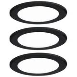Paulmann LED-Schrankleuchte LED 2.5W Neutralweiß Schwarz (matt)