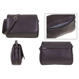 Alessandro Salvatore Florenz 12975 Schultertasche Leder Brown