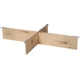 Siena Garden Rahmenteiler 1200 x 4 cm 1 Stück Natur
