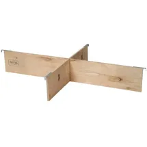 Siena Garden Rahmenteiler 1200 x 4 cm 1 Stück Natur