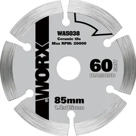 Worx Diamant Sägeblatt 85 mm 1 Stück