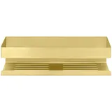 Wenko Turbo-Loc® Wandablage Mod. Genova Gold Matt