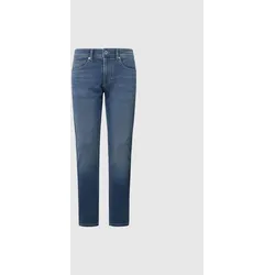 Slim-fit-Jeans PEPE JEANS "SLIM GYMDIGO JEANS, sehr elastisch", Herren, Gr. 32, Länge 30, blau (medium used gymdigo), Denim/Jeans, Obermaterial: 98% Baumwolle, 2% Elasthan, casual, slim fit, Jeans