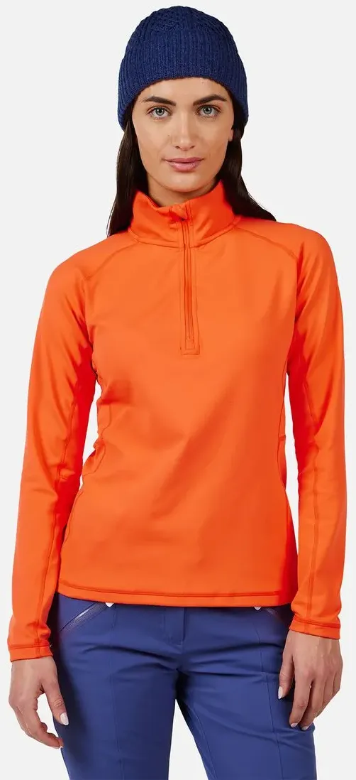Rossignol W Mid Layer Stretch Half Zip orange flame (A09) M