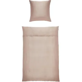 Schöner Wohnen Pure Unifarben Rosa 200 x 200 cm + 80 x 80 cm