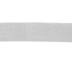 Ripsband, 26 mm – grau | Gerster