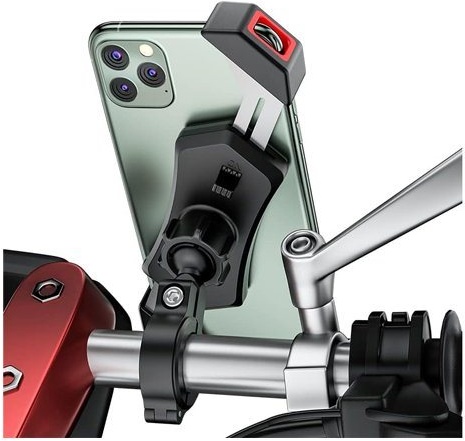 HZRC Handyhalterung Fahrrad Universal Handyhalter Motorrad für 3,5-6,8 Zoll Handy-Halterung, (bis 6,80 Zoll, Smartphone : iPhone, Samsung, Huawei, Xiaomi uvm) schwarz