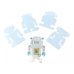 Roylco Malvorlagen Roboter, 24er-Set