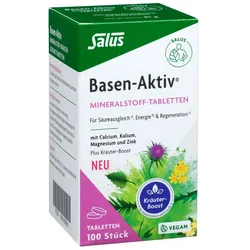 Basen-aktiv Mineralstoff-kräuter-extrakt-tabletten 100 St