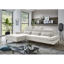 A.Z. Iwaniccy Eckcouch Mikrofaser 2-Sitzer Creme