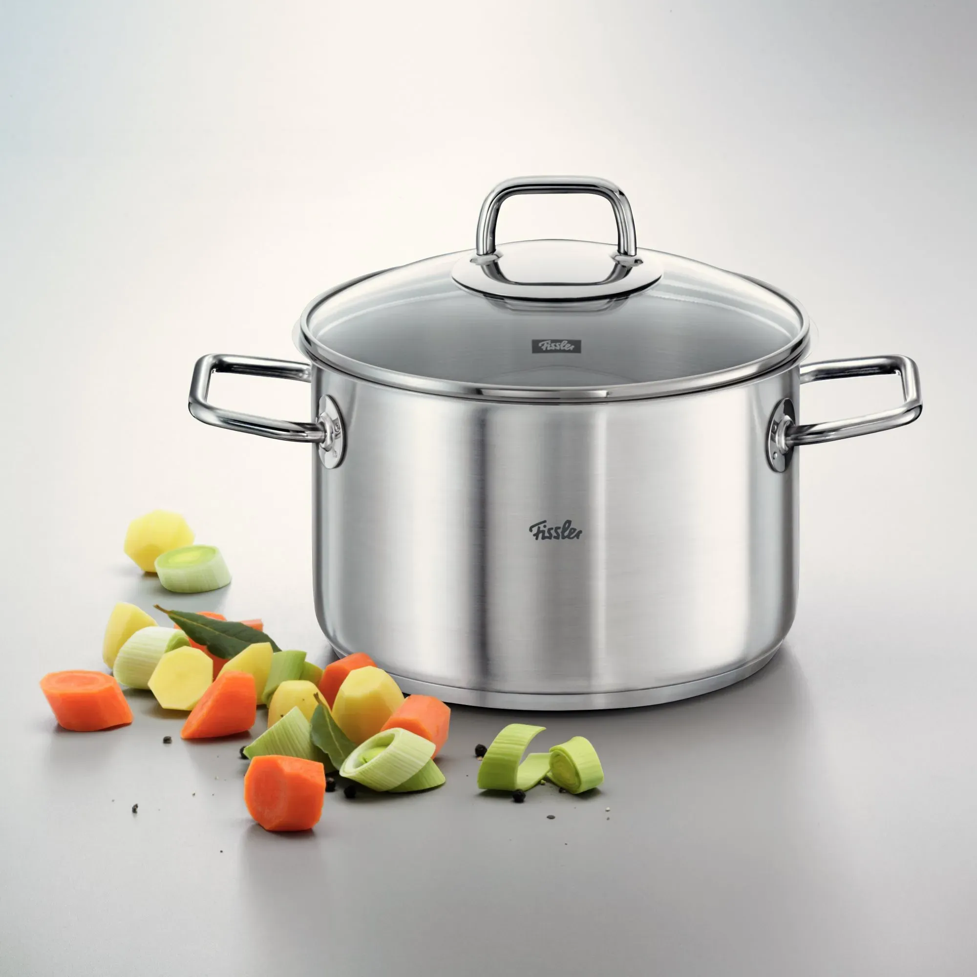 Preisvergleich Produktbild FISSLER Serie VISEO Kochtopf 20 cm - 3,6 Liter