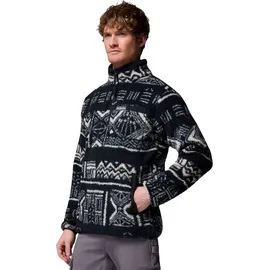 Columbia Rugged Ridge High Pile Half Zip Rollkragenpullover Schwarz S