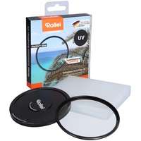 Rollei F:X Pro Rundfilter (49 mm, UV-Filter) Schraubfilter aus Gorilla®* Glas mit hoher Farbtreue und Reflexionsfreiheit