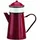 Ibili CAFETERA CON FILTRO ROJA 1,5 LTS, Rot/Weiß