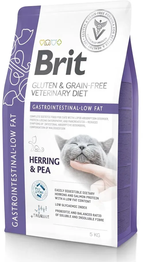 BRIT Veterinary Diets Cat Gastrointestinal 5 kg bei Störungen des Verdauungssystems der Katze