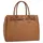 Cluty Henkeltasche Leder Brown