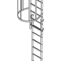ZARGES Fluchtleiter LM ca. 2.50 m
