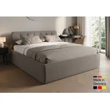 home collective Polsterbett 160 x 200 cm Beige
