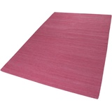 Esprit Teppich »Rainbow Kelim«, rechteckig, Flachgewebe aus 100% Baumwolle, Wohnzimmer, Kinderzimmer, einfarbig, 340412-3 pink 5 mm