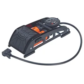Prophete Fußpumpe, mit Manometer, 7 bar schwarz No Size