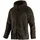 John Devin Kapuzenstrickjacke JOHN DEVIN, Herren, Gr. XXL (60/62), grün (olive), Fleece, Obermaterial: 100% Polyester, unifarben, bequem, Strickjacken, in weichem Teddyfleece