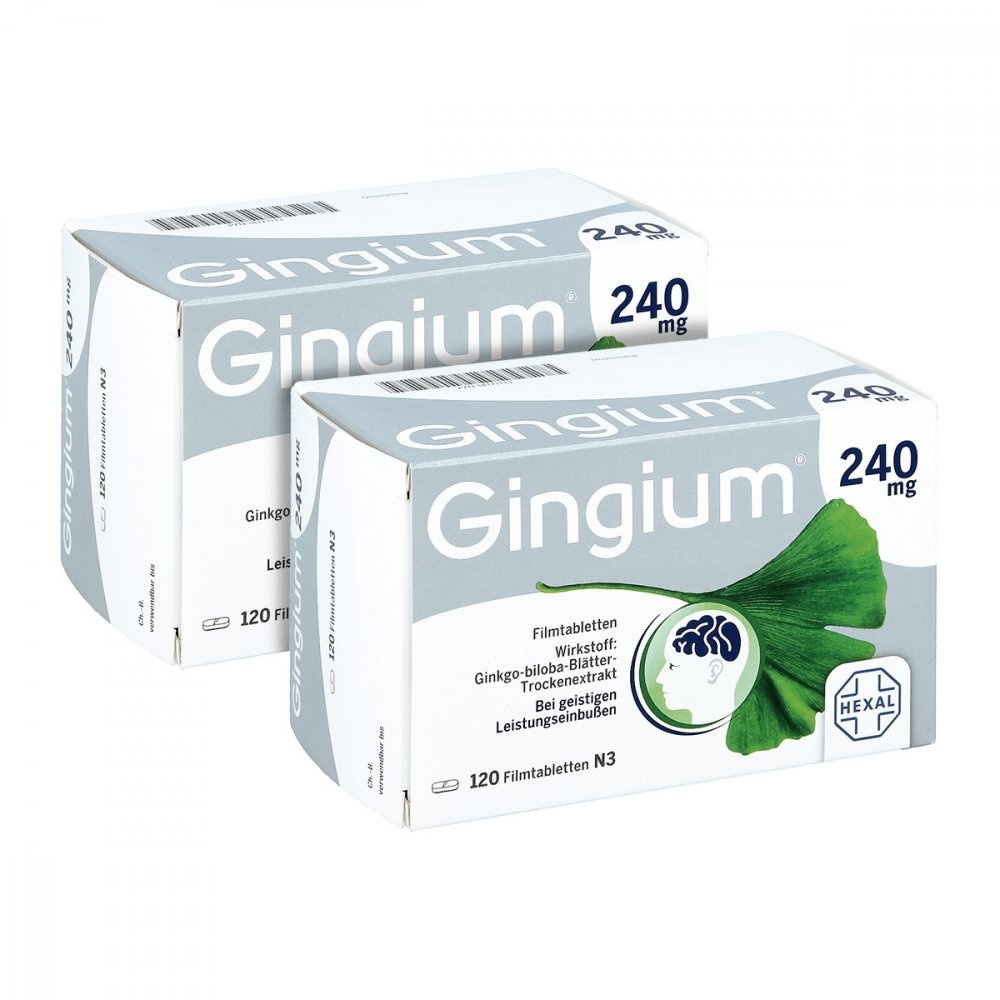 Gingium 240 mg Filmtabletten Doppelpack