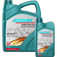 Addinol Motoröl 5W-40 Super Light 0540 5L + 1L