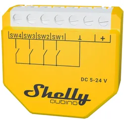 Shelly Qubino Wave i4 DC, WLAN Szenenaktivierer