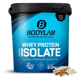 Bodylab24 Whey Protein Isolate Milchreis-Zimt Pulver 2000 g