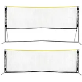 BazookaGoal Fußballtor Schwarz 300 x 100 cm