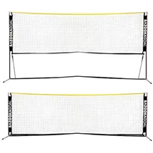 BazookaGoal Fußballtor Schwarz 300 x 100 cm