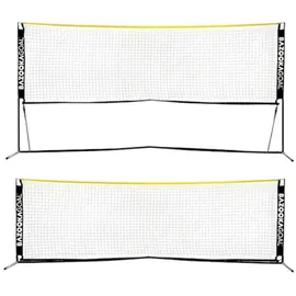 BazookaGoal Fußballtor Schwarz 300 x 100 cm