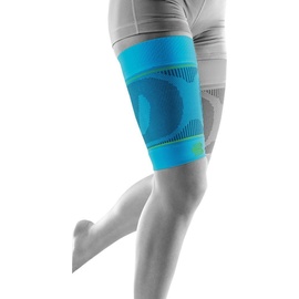 Bauerfeind „Sports Compression Sleeves Upper Leg“, 1 Paar Sleeves Oberschenkel Unisex, Für Ball- & Ausdauersportarten zur Stärkung der Muskulatur