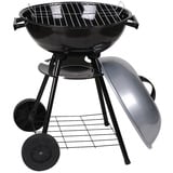 Elite Barbeque Rundgrill Grillwagen Kugelgrilll Holzkohlegrill mobil Deckel NEU