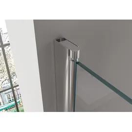 Bernstein Duschwand Bernstein EX201 Badewannenabtrennung Echtglas 800x1400mm