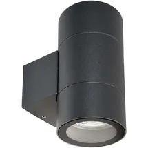 Deko-Light Wandaufbauleuchte Achernar Up and Down GU10, Schwarz