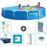 Frame Pool Rund - 366x76 Cm - 7-teilig  S152
