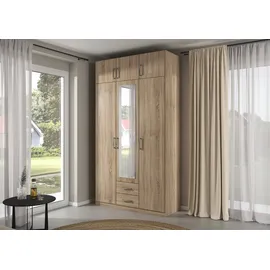 Rauch Wäscheschrank GAMMA 136 x 248 x 54 cm Braun