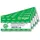 Sigel Garderobenblock Nummernblock 1-500 105 x 50 mm farbsortiert