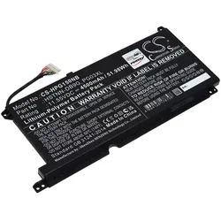 Akku passend für Laptop HP Pavilion Gaming 15/ Typ HSTNN-DB9G / PG03XL(Bauform genau beachten!) - 11,55V - 4500 mAh
