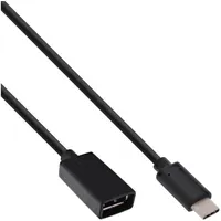 InLine USB 3.1 Adapterkabel, USB-C Stecker an A Buchse,