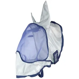 Kerbl Buzz-Off Deluxe Fliegenmaske mit Ohren XXS Blau