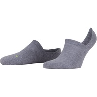 Falke Füßlinge Cool Kick Socken, Unifarben, Anti-Slip-System, 37-45 Grau 44-45