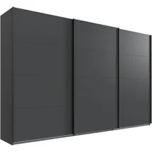 WIMEX Schiebetürenschrank Mugano 313 x 208 x 65 cm Schwarz
