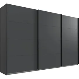 WIMEX Schiebetürenschrank Mugano 313 x 208 x 65 cm Schwarz