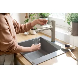 Hansgrohe Zesis M33 Einhebelmischer Edelstahl